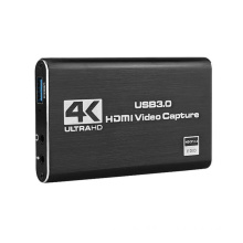 4K Input HDMI to USB3.0 Capture Card Dongle 1080P HDMI Loopout Video Recorder Grabber for OBS Capturing Game Live Streaming